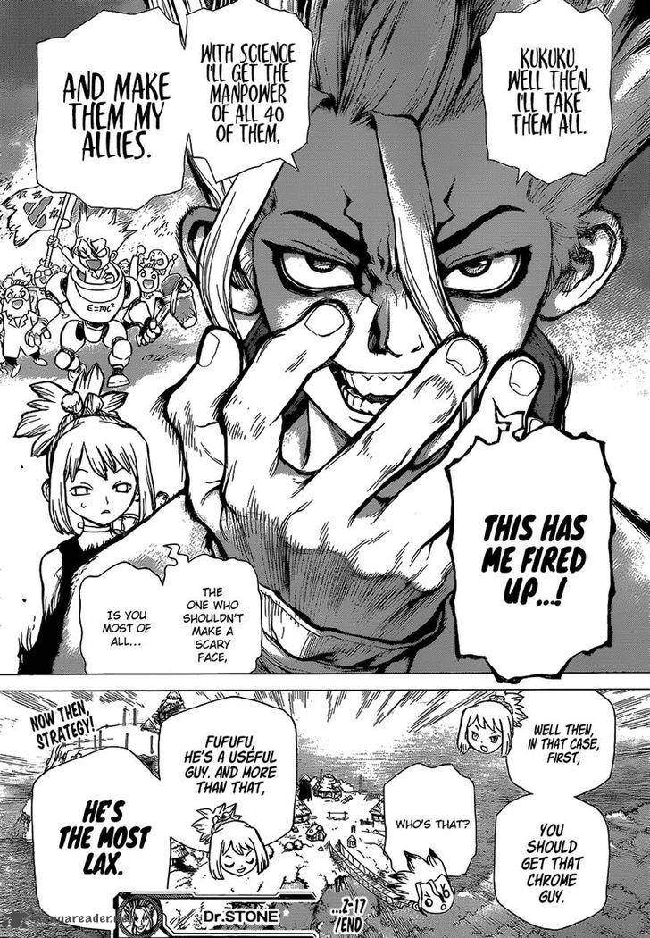 Dr. Stone Chapter 17 - Page 19