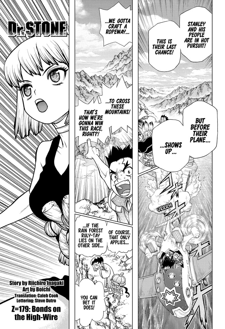 Dr. Stone Chapter 179 - Page 1