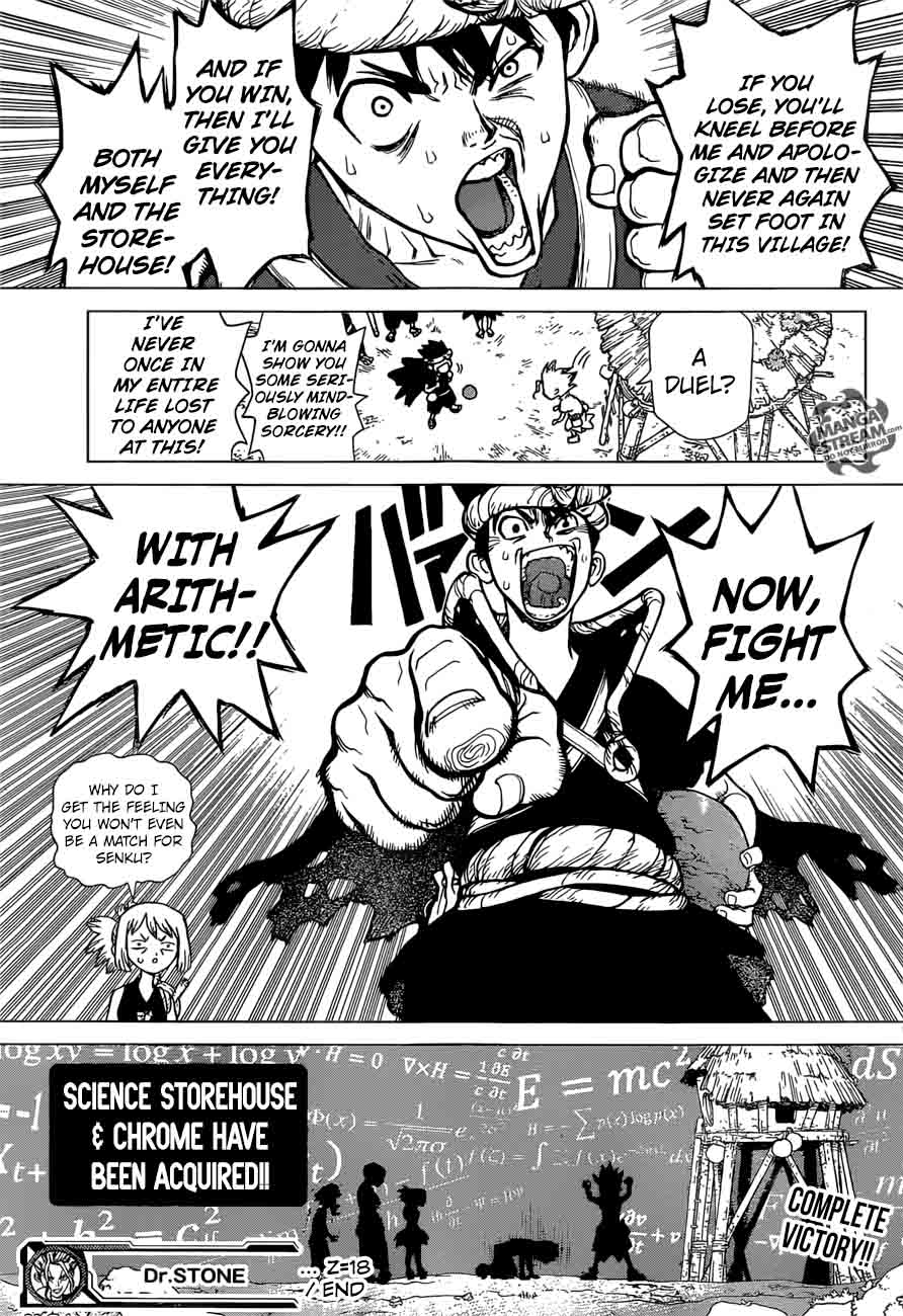 Dr. Stone Chapter 18 - Page 18