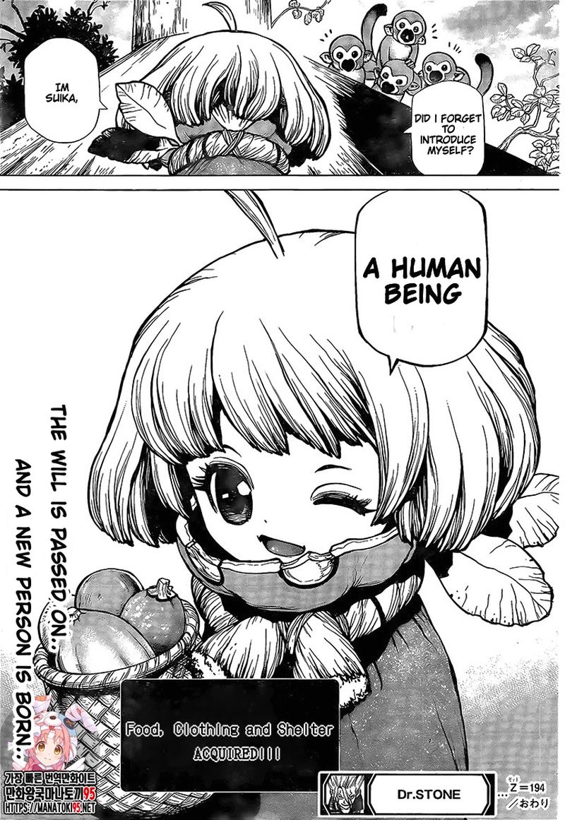 Dr. Stone Chapter 194 - Page 18