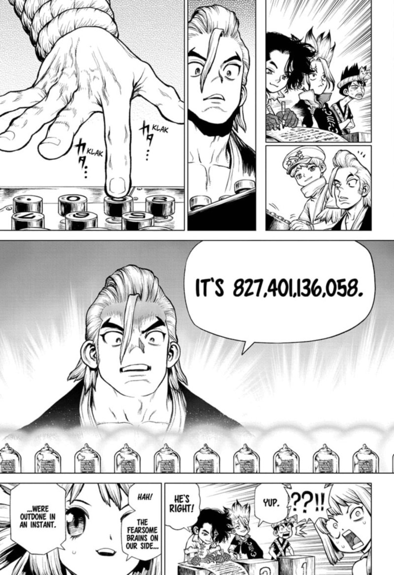 Dr. Stone Chapter 208 - Page 14