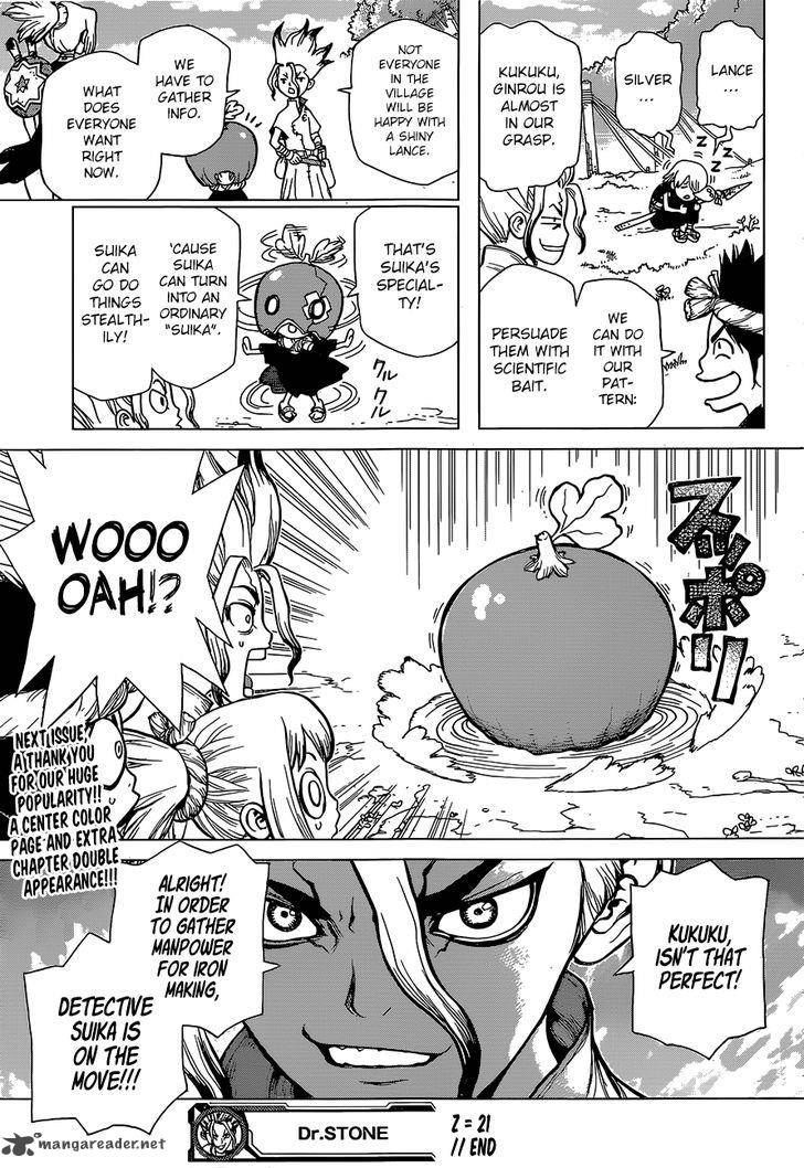 Dr. Stone Chapter 21 - Page 19