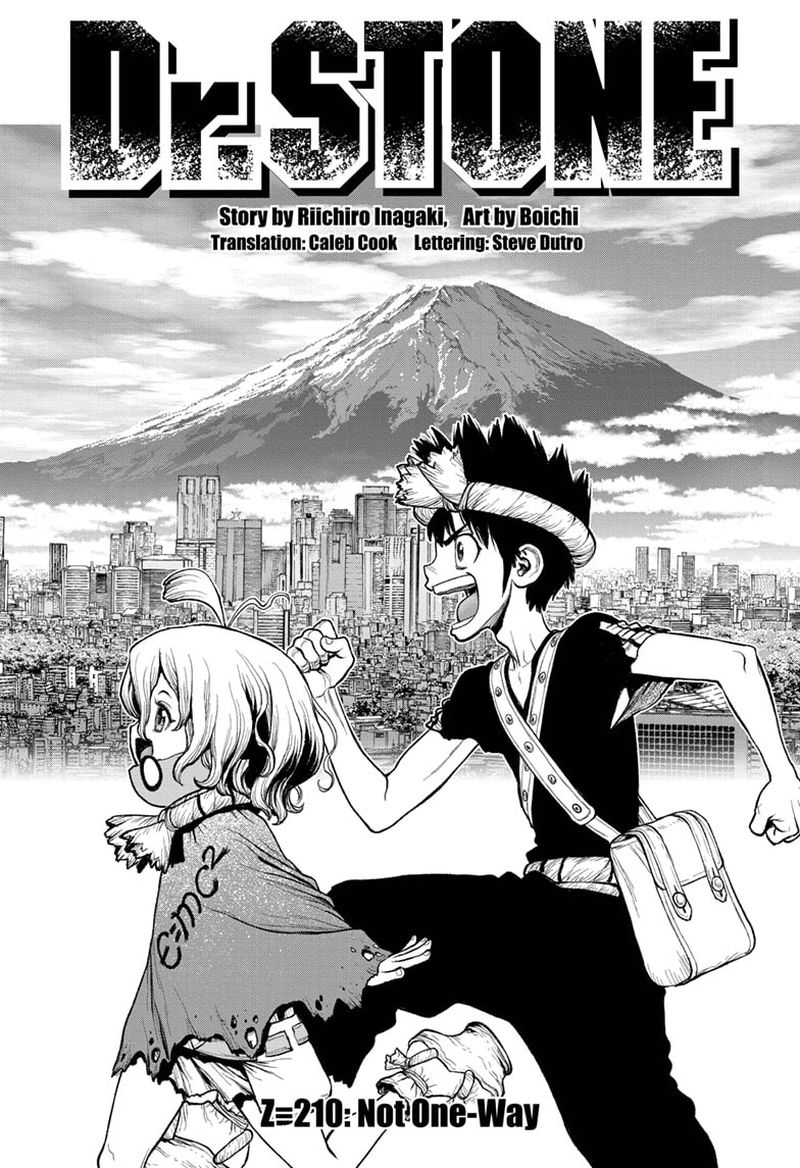 Dr. Stone Chapter 210 - Page 1
