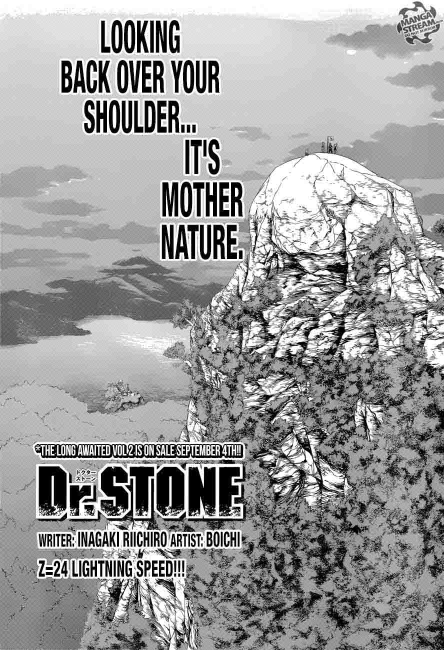 Dr. Stone Chapter 24 - Page 1