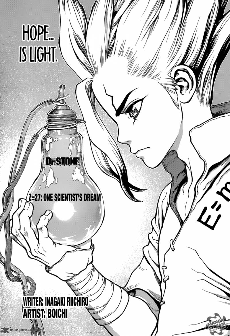 Dr. Stone Chapter 27 - Page 2