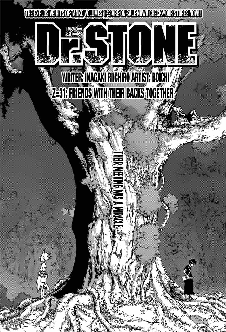 Dr. Stone Chapter 31 - Page 1