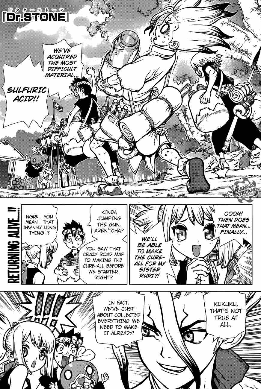 Dr. Stone Chapter 33 - Page 1