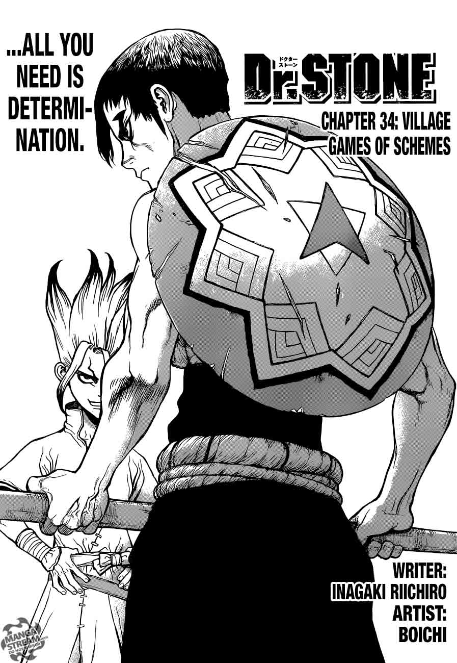 Dr. Stone Chapter 34 - Page 1