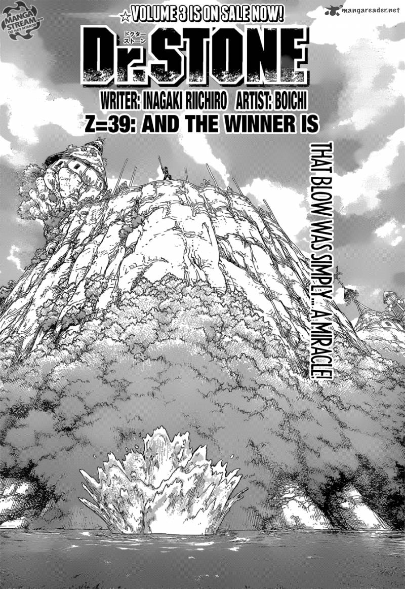 Dr. Stone Chapter 39 - Page 3
