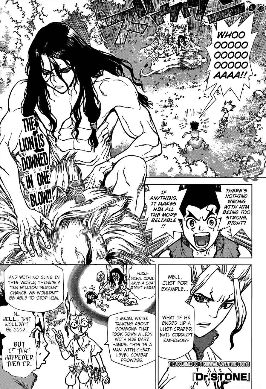 Dr. Stone Chapter 4 - Page 1