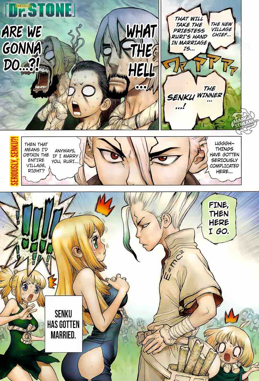 Dr. Stone Chapter 40 - Page 1