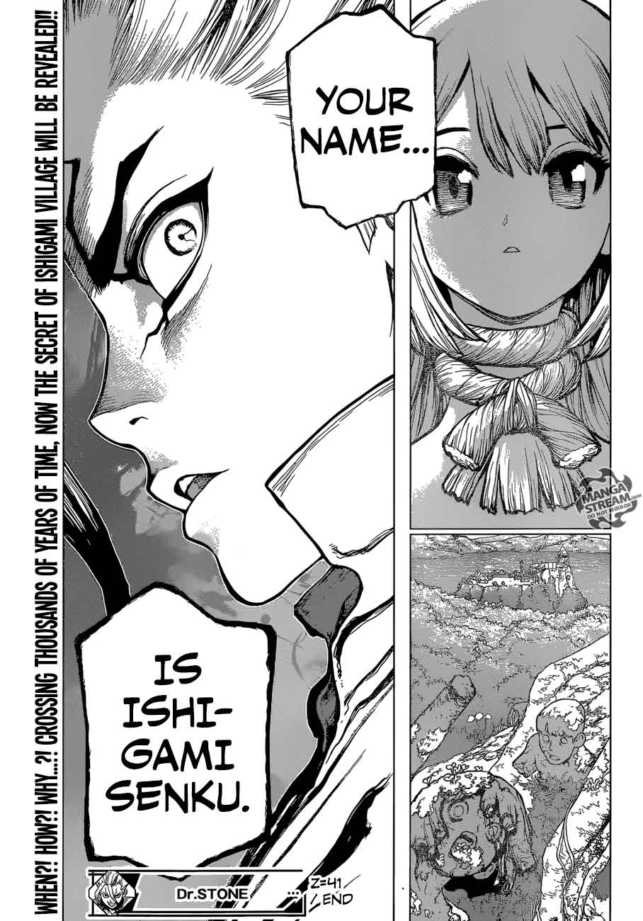 Dr. Stone Chapter 41 - Page 18
