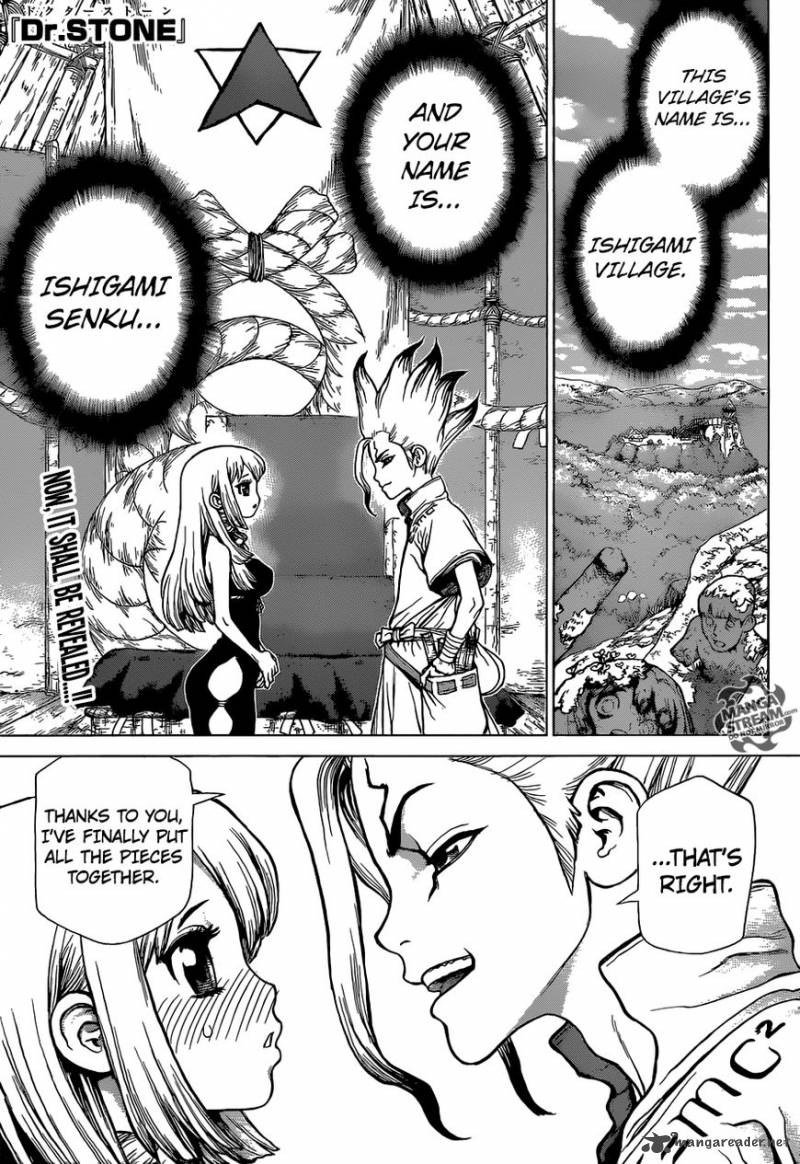 Dr. Stone Chapter 43 - Page 1