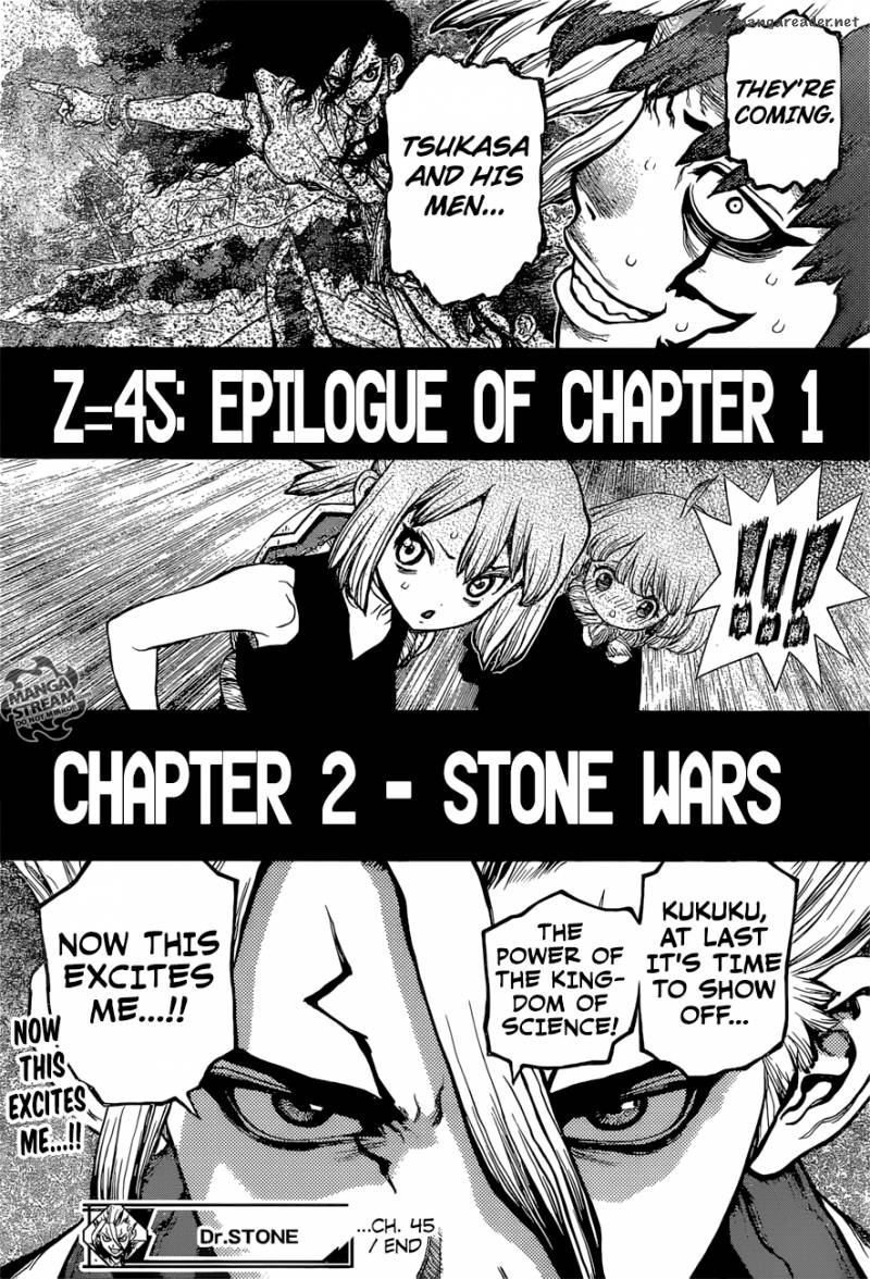 Dr. Stone Chapter 45 - Page 17