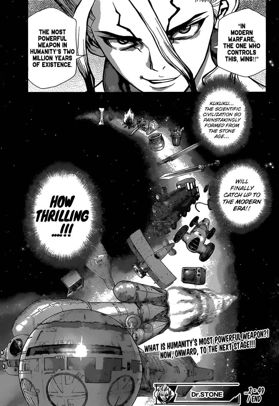 Dr. Stone Chapter 49 - Page 17