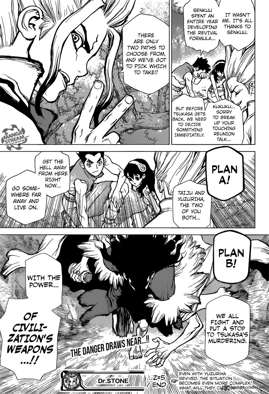 Dr. Stone Chapter 5 - Page 17
