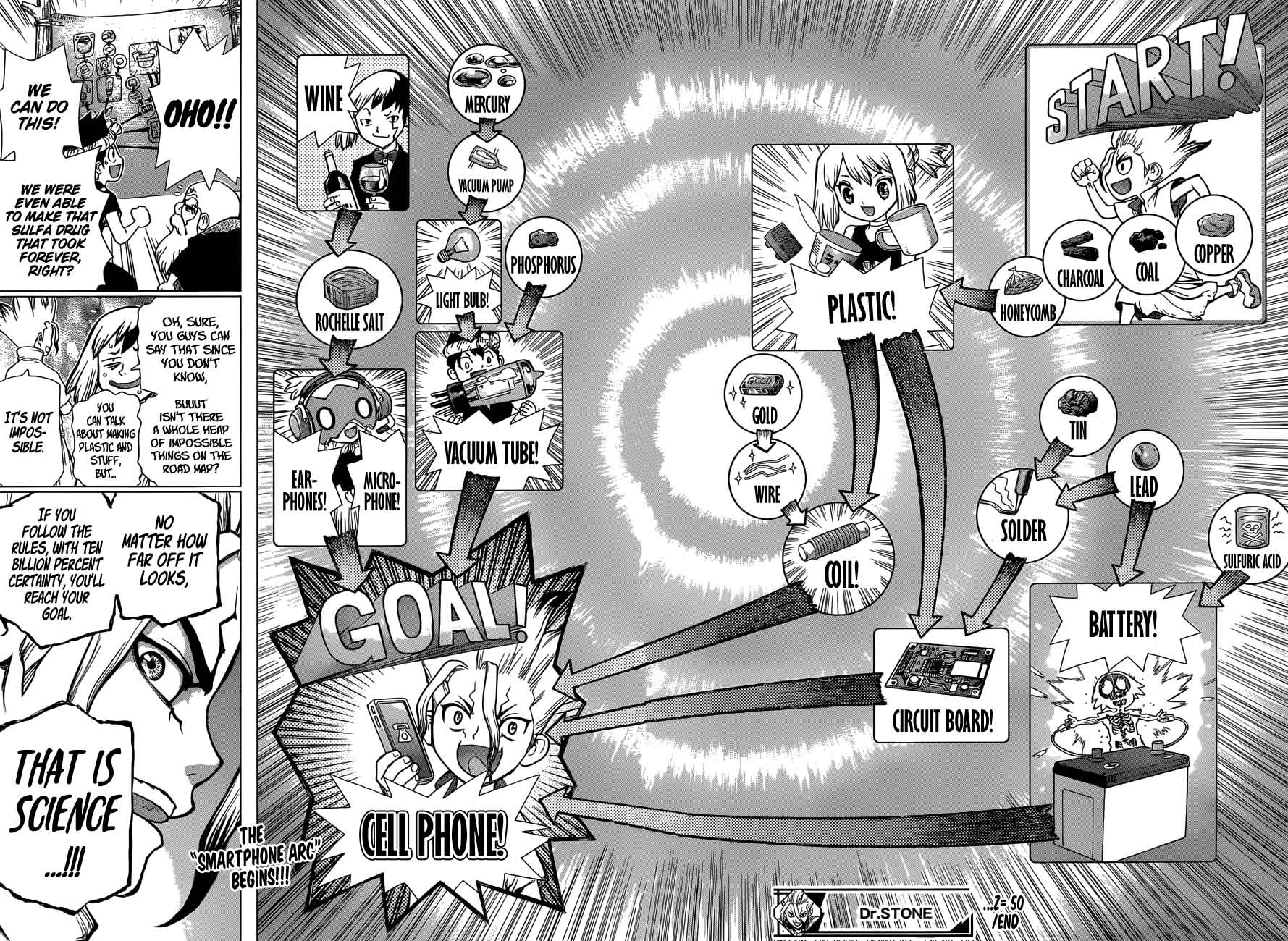 Dr. Stone Chapter 50 - Page 14