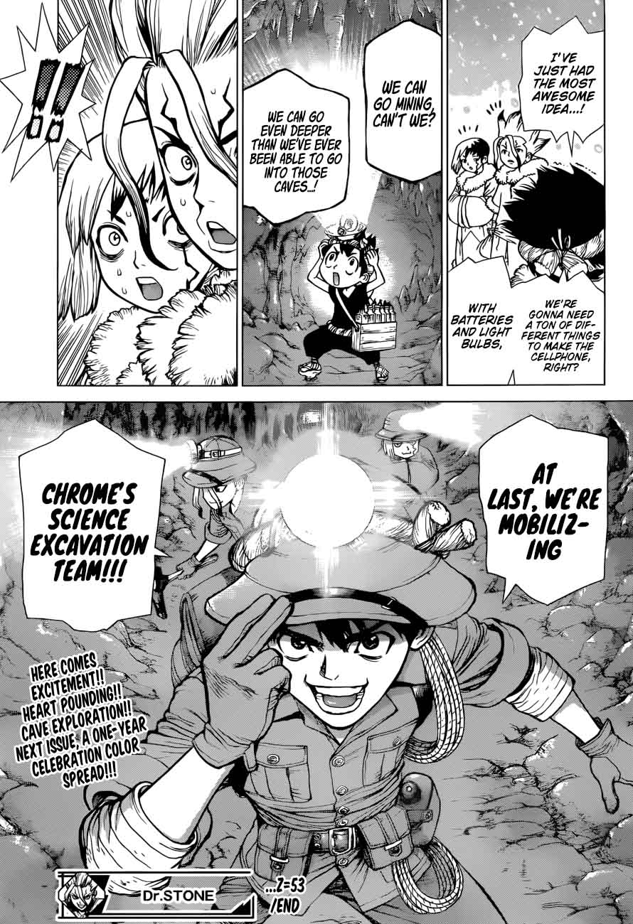 Dr. Stone Chapter 53 - Page 17