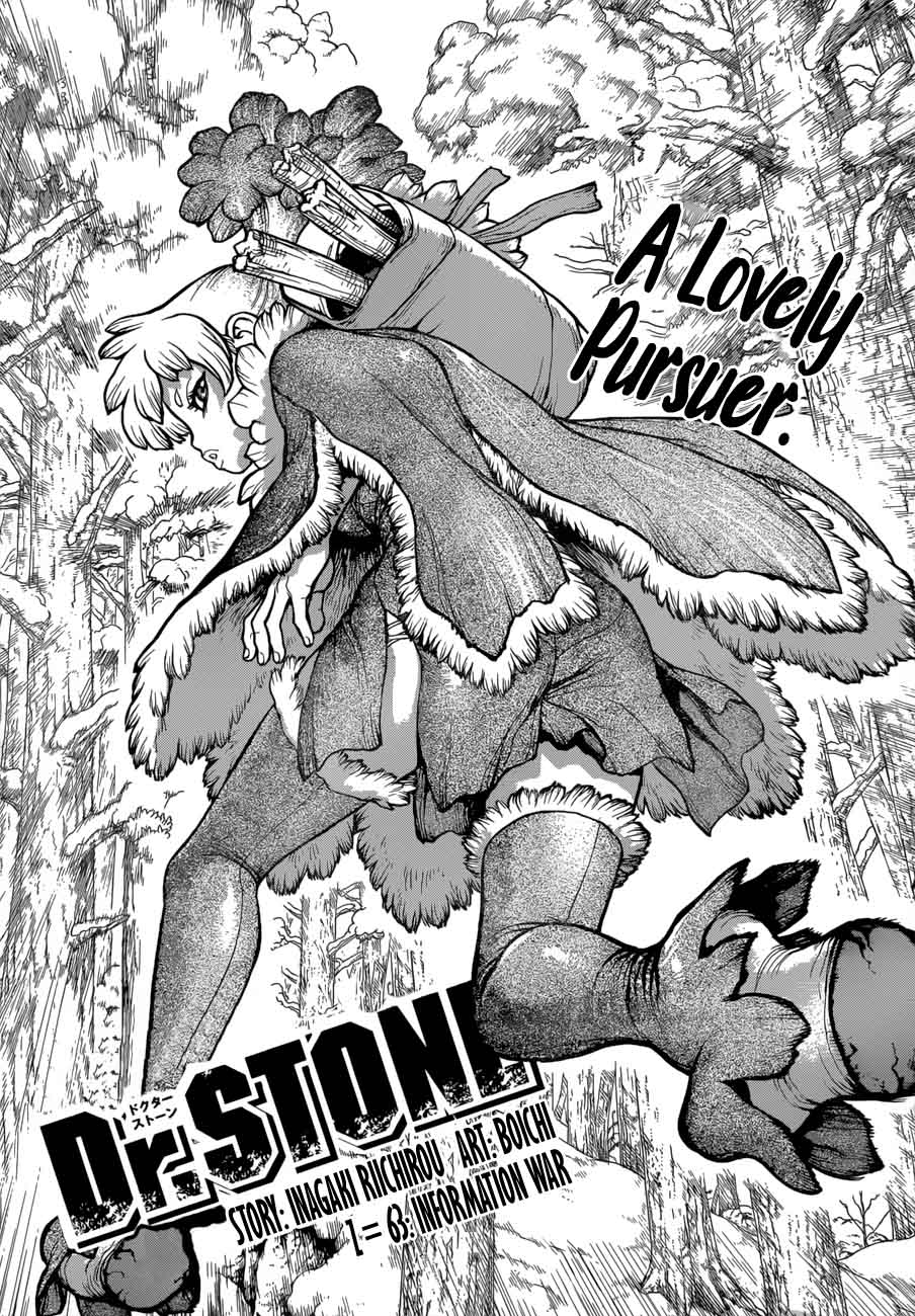 Dr. Stone Chapter 63 - Page 1