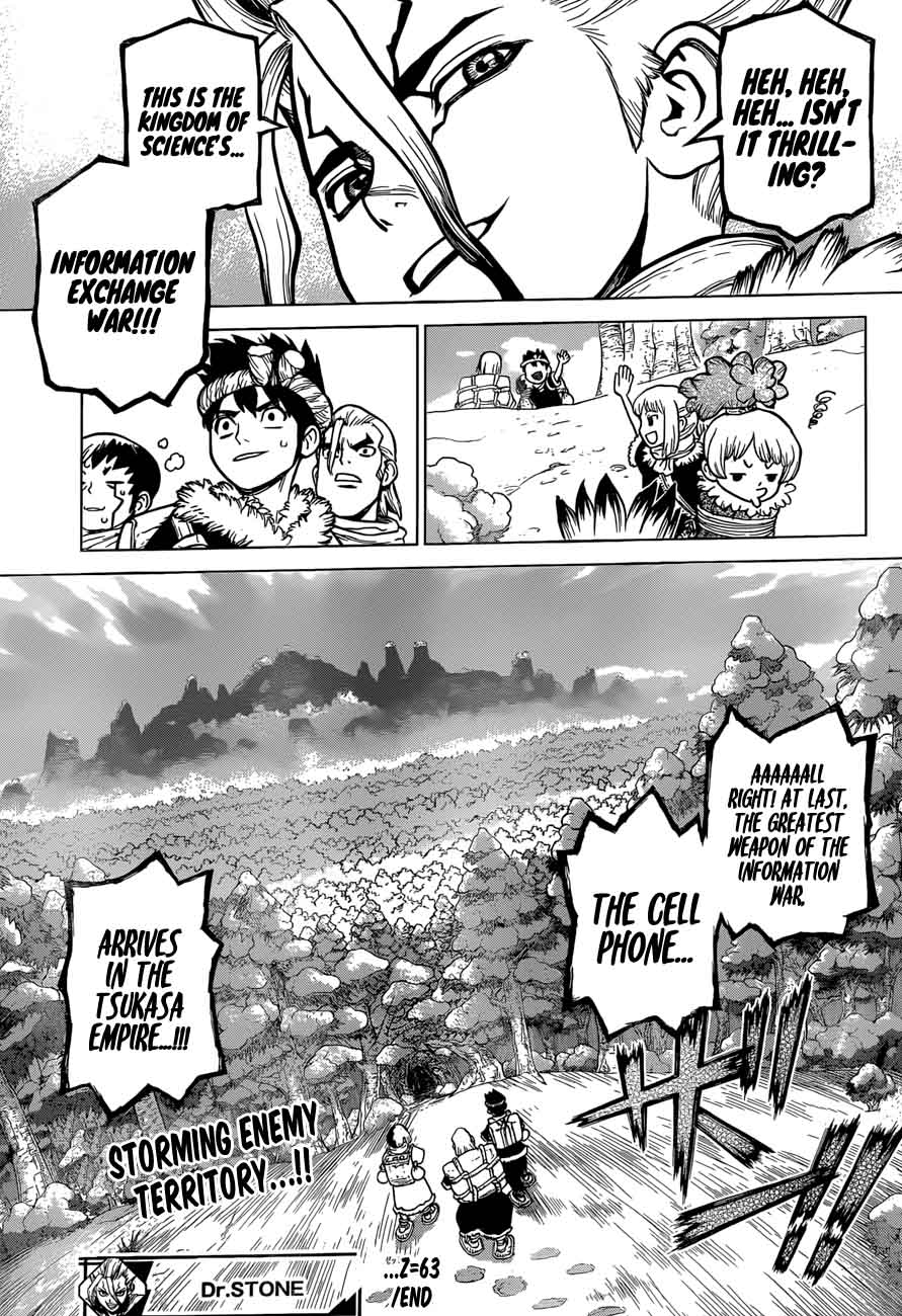 Dr. Stone Chapter 63 - Page 19