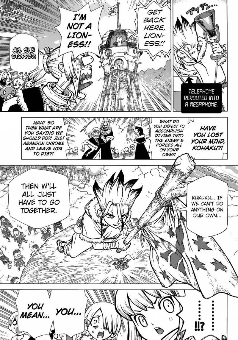 Dr. Stone Chapter 67 - Page 14