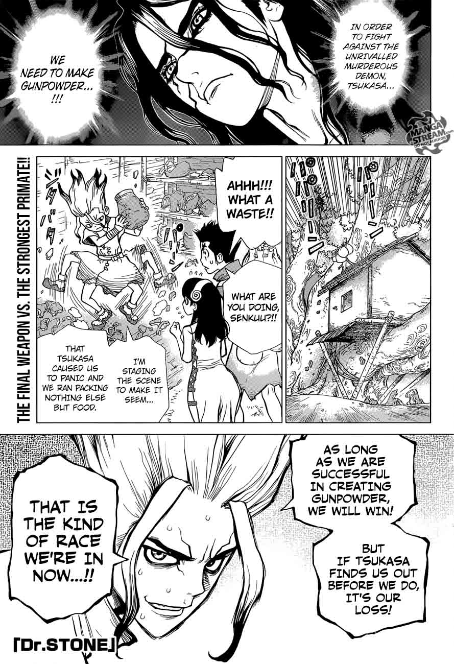 Dr. Stone Chapter 7 - Page 1