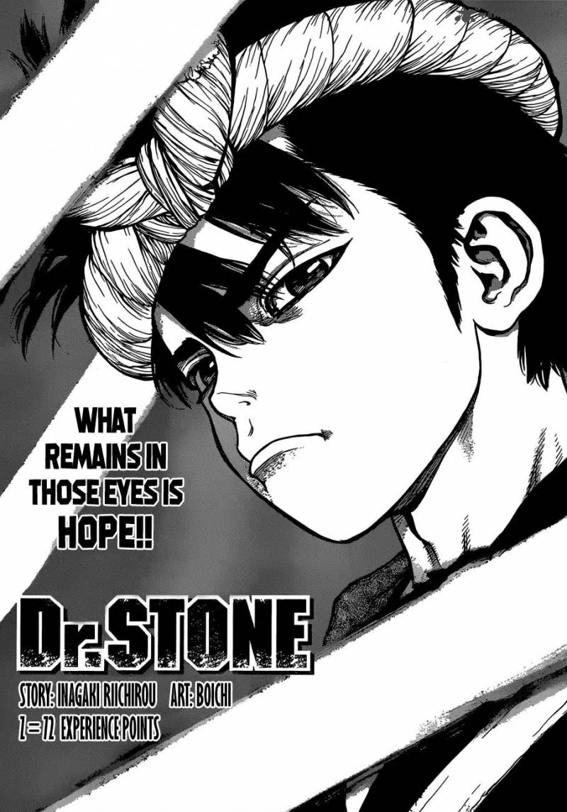 Dr. Stone Chapter 72 - Page 1