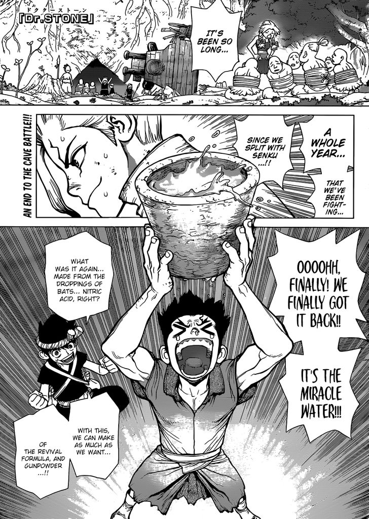 Dr. Stone Chapter 76 - Page 1