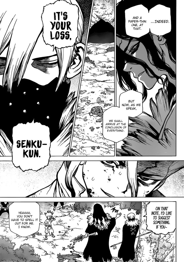 Dr. Stone Chapter 76 - Page 11