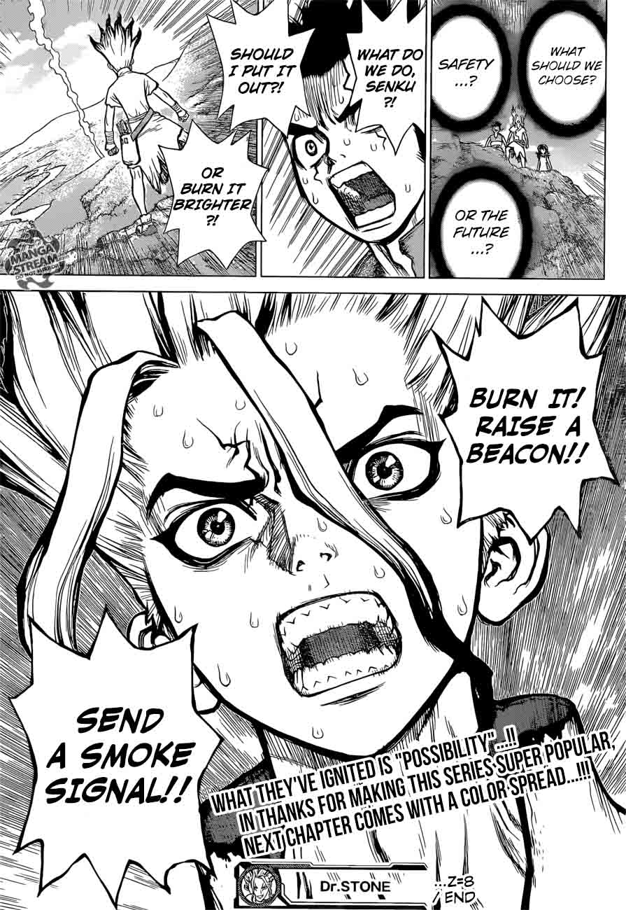 Dr. Stone Chapter 8 - Page 17
