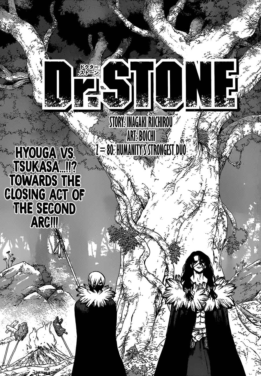 Dr. Stone Chapter 80 - Page 1
