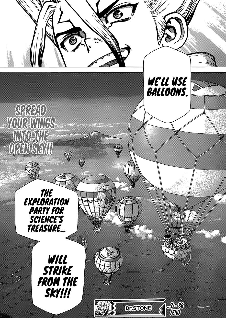 Dr. Stone Chapter 86 - Page 17
