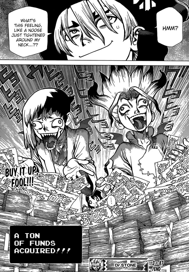 Dr. Stone Chapter 87 - Page 19