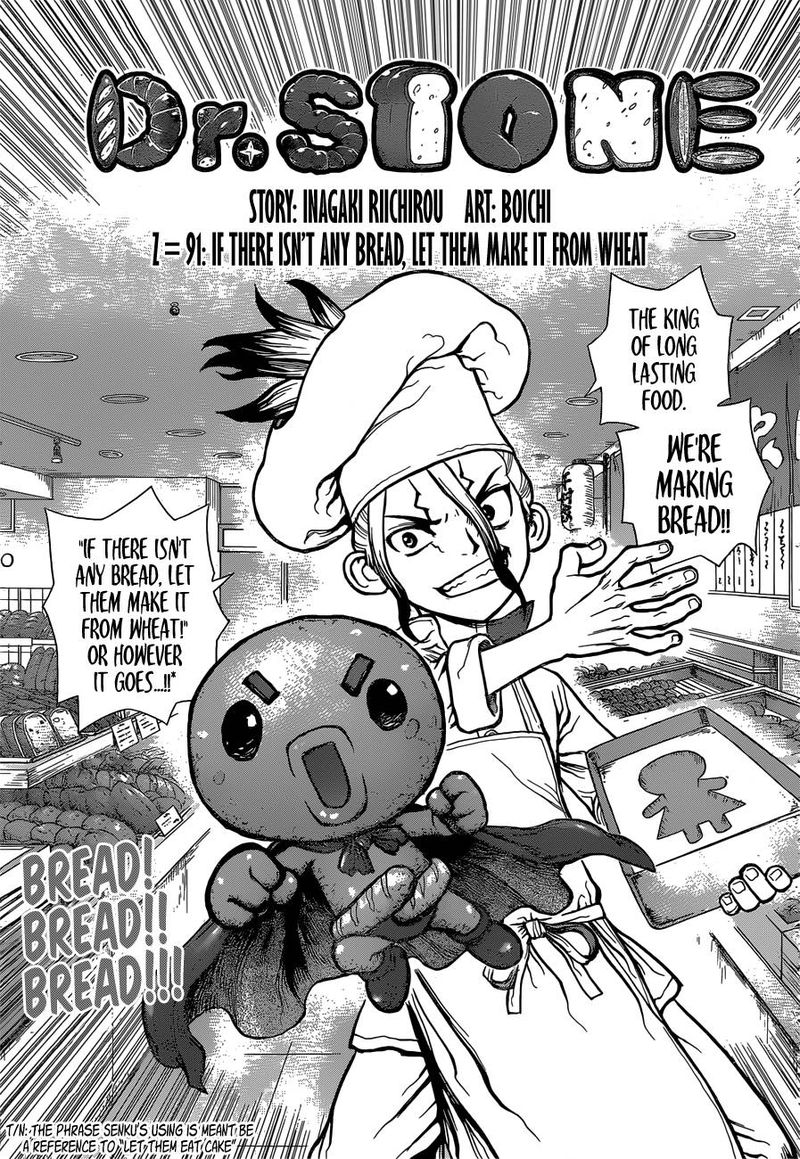 Dr. Stone Chapter 91 - Page 1