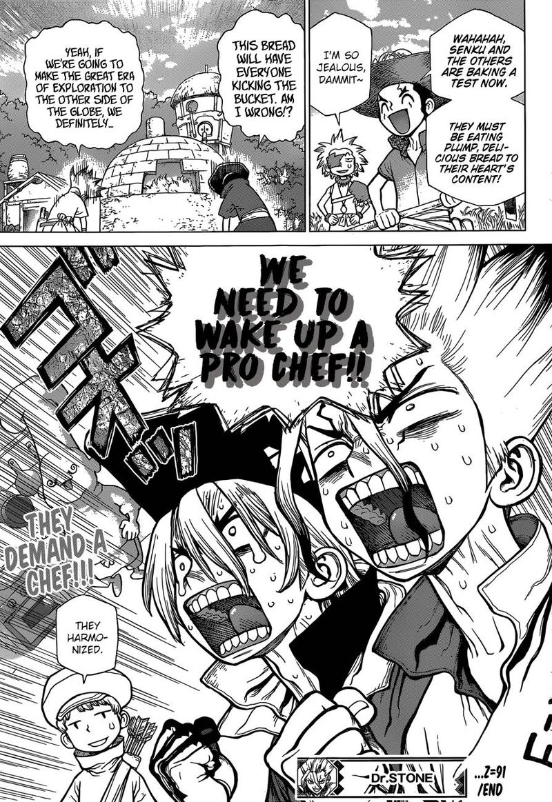Dr. Stone Chapter 91 - Page 16