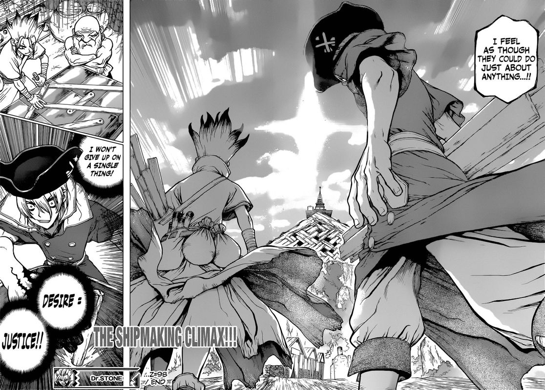 Dr. Stone Chapter 98 - Page 20