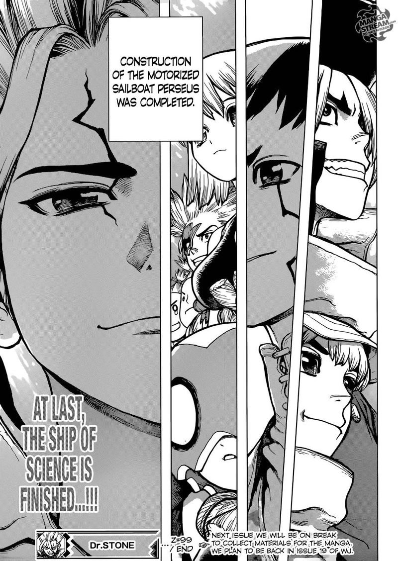 Dr. Stone Chapter 99 - Page 17