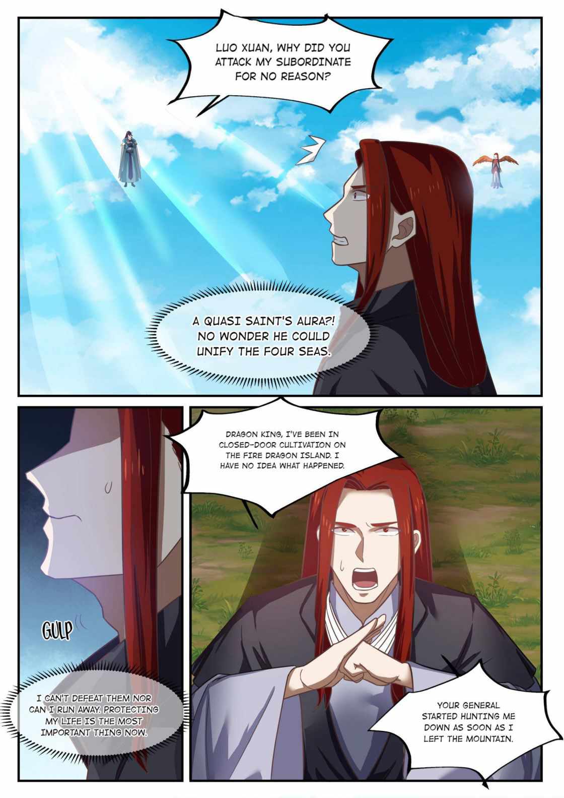 Dragon Throne Chapter 136 - Page 1