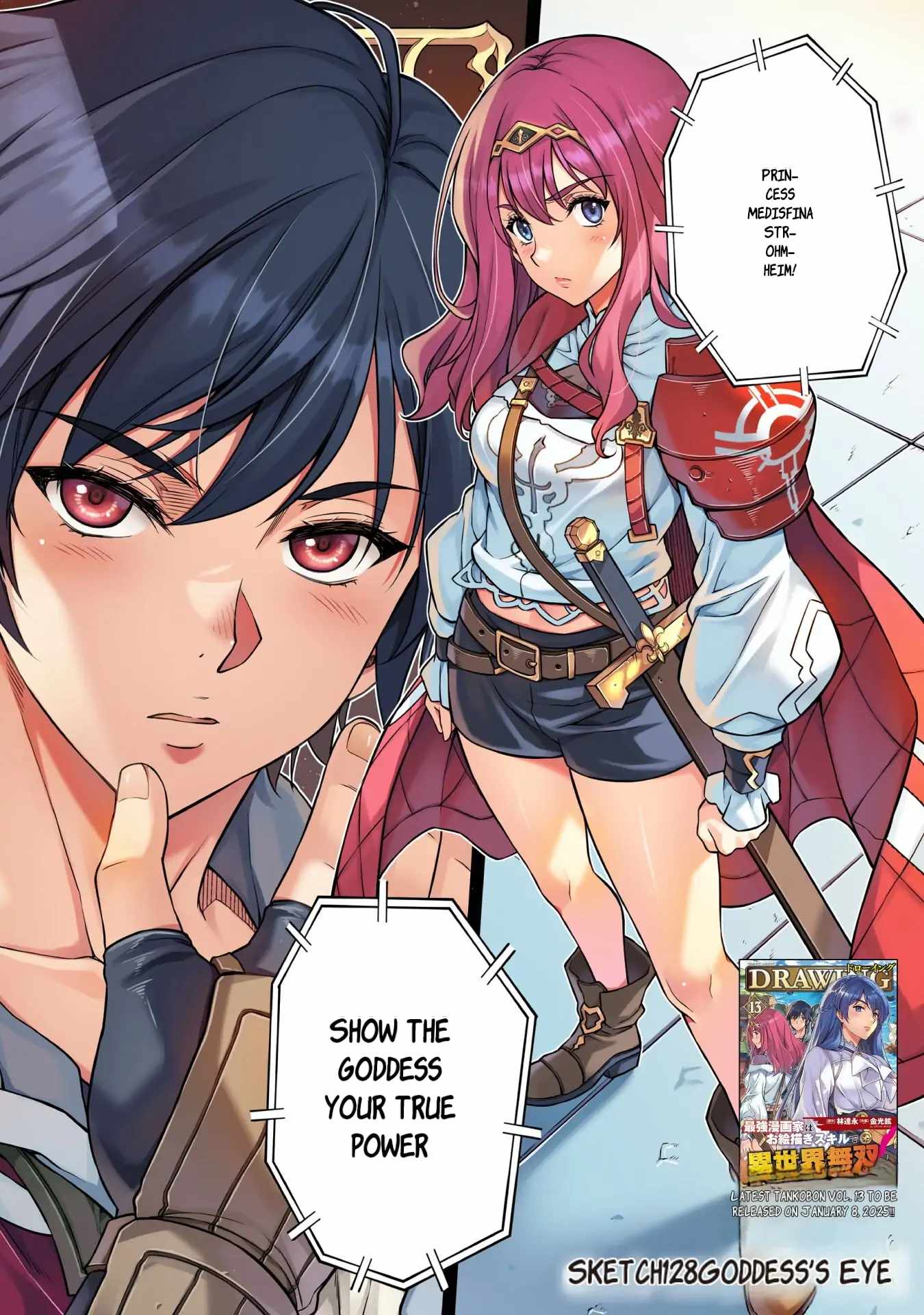 Drawing: Saikyou Mangaka wa Oekaki Skill de Isekai Musou Suru! Chapter 128 - Page 3