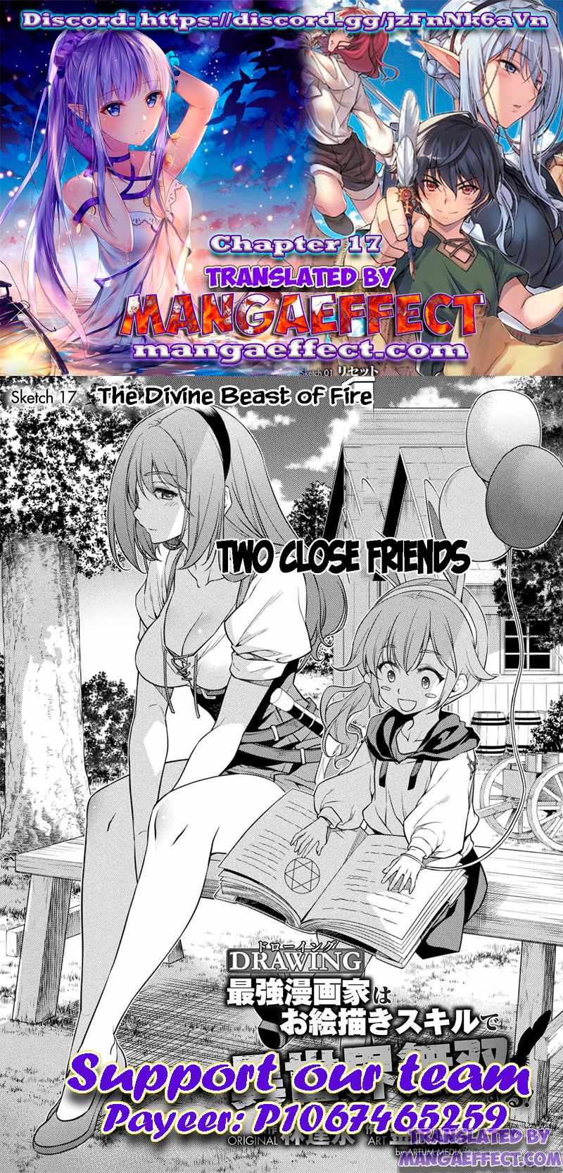 Drawing: Saikyou Mangaka wa Oekaki Skill de Isekai Musou Suru! Chapter 17 - Page 1