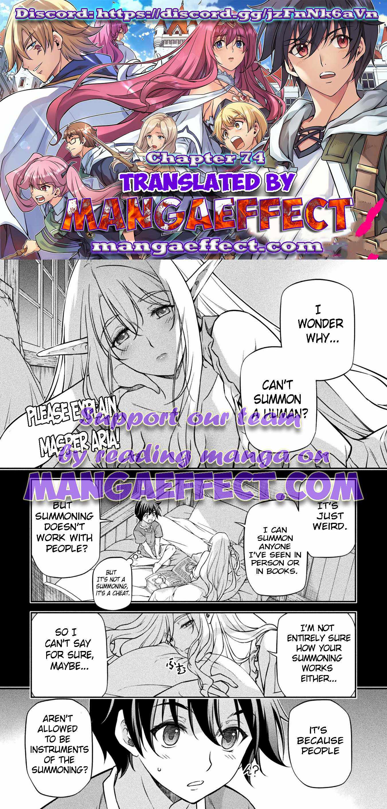 Drawing: Saikyou Mangaka wa Oekaki Skill de Isekai Musou Suru! Chapter 74 - Page 1
