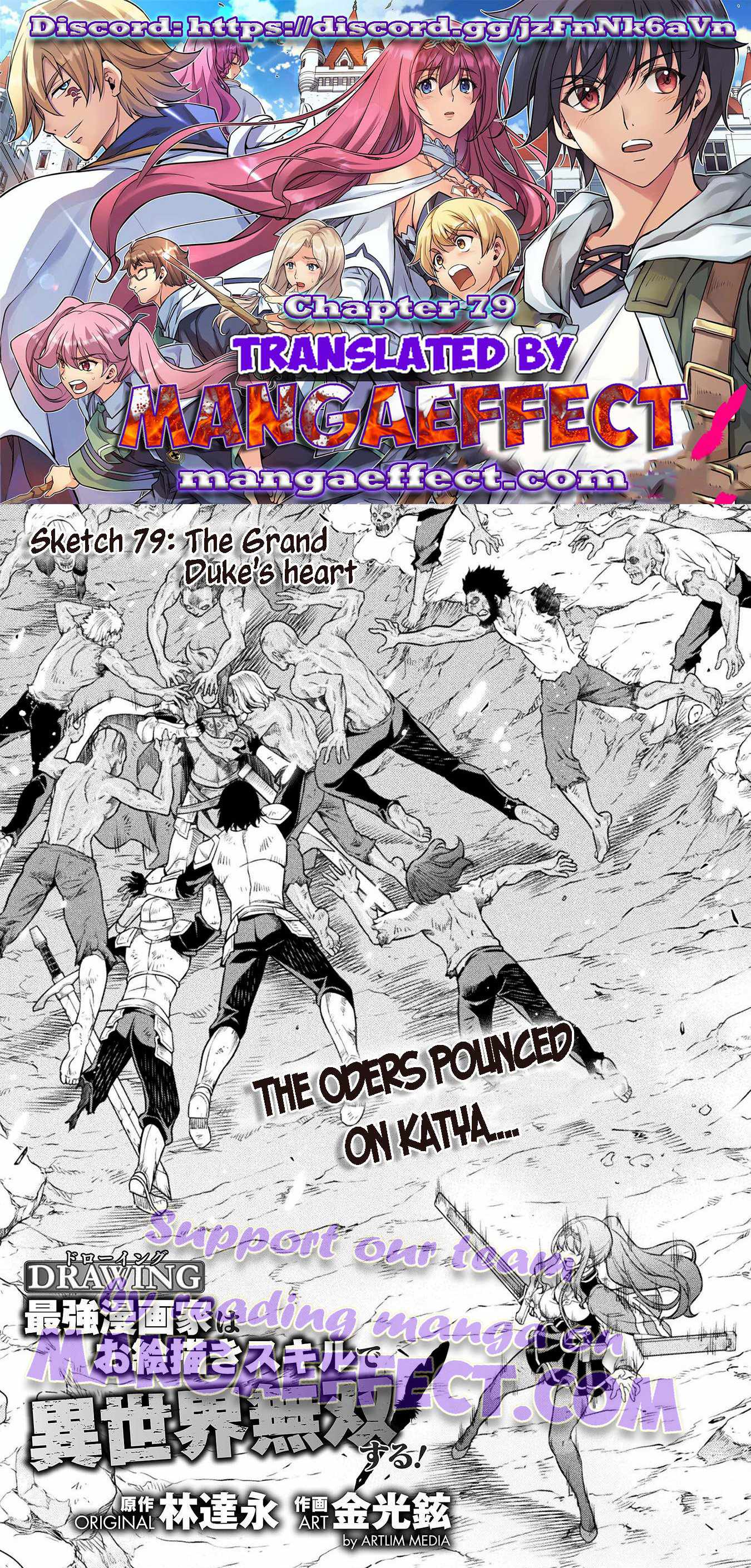 Drawing: Saikyou Mangaka wa Oekaki Skill de Isekai Musou Suru! Chapter 79 - Page 1
