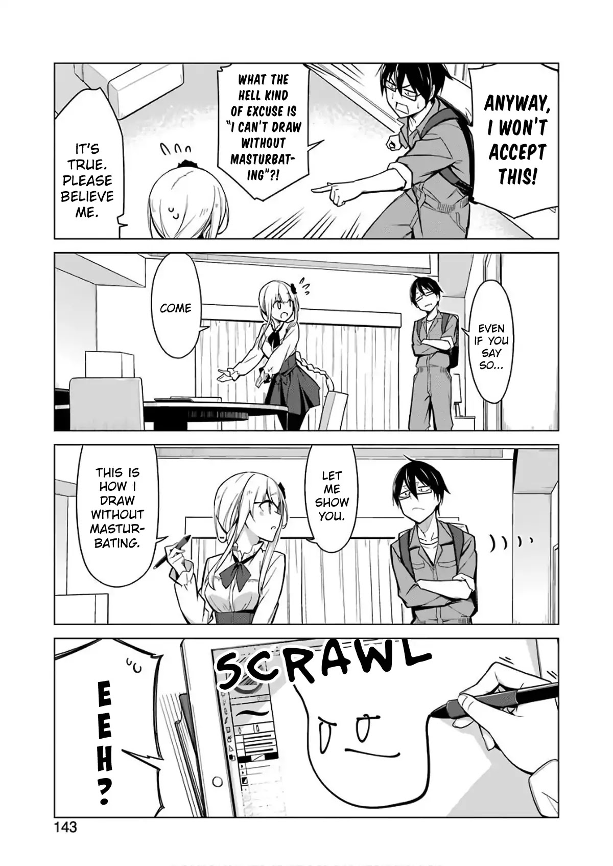 Drawing While Masturbating Chapter 1 - Page 10