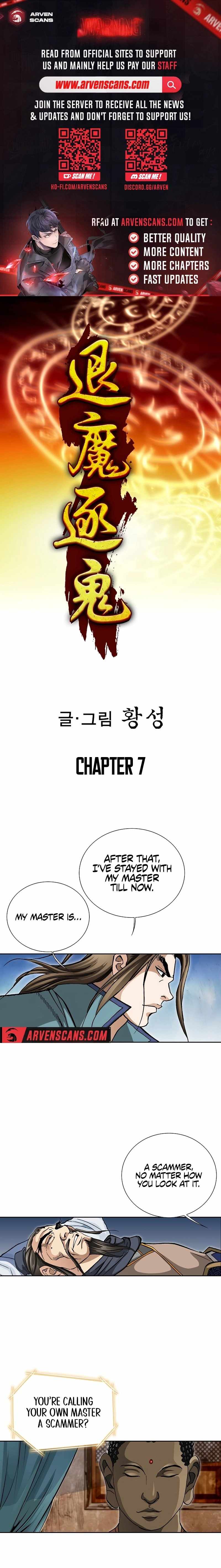 Driving Out the Devils, Pursuing After the Demons Chapter 8 - Page 0