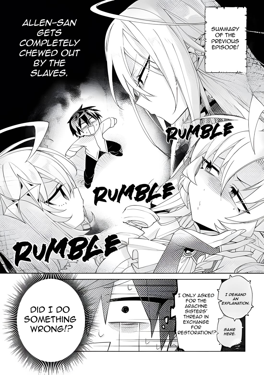 Due to Their Appreciation and Expectations, I Can’t Exploit My Slaves Chapter 11 - Page 1