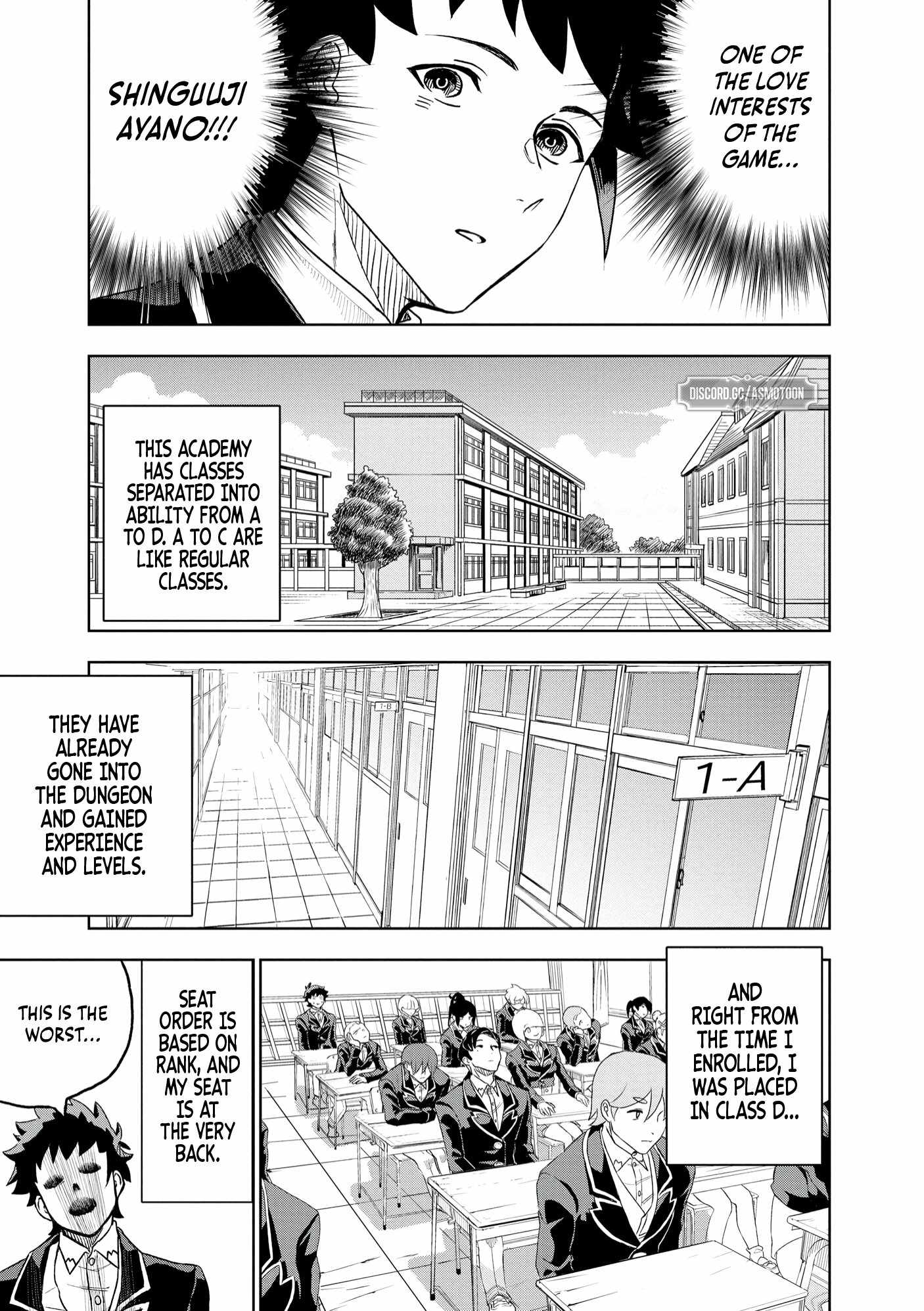Dungeon Gakuen no Teihen ni Tensei Shita kedo, Naze ka Ore ni wa Kouryaku Hon ga Aru Chapter 1 - Page 14