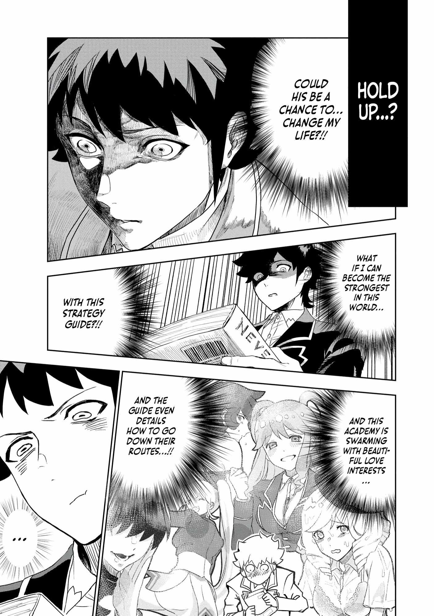 Dungeon Gakuen no Teihen ni Tensei Shita kedo, Naze ka Ore ni wa Kouryaku Hon ga Aru Chapter 1 - Page 18