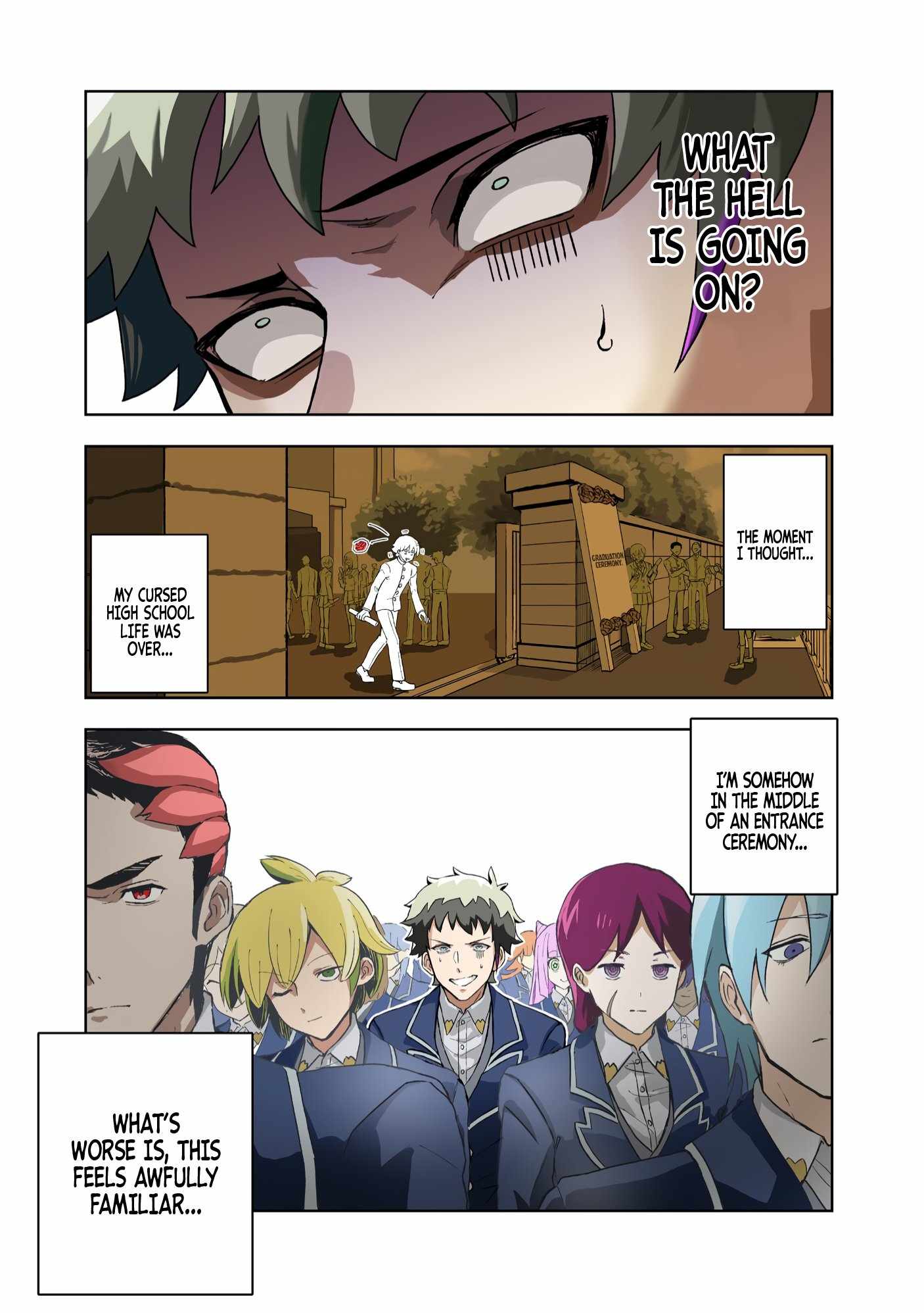 Dungeon Gakuen no Teihen ni Tensei Shita kedo, Naze ka Ore ni wa Kouryaku Hon ga Aru Chapter 1 - Page 5