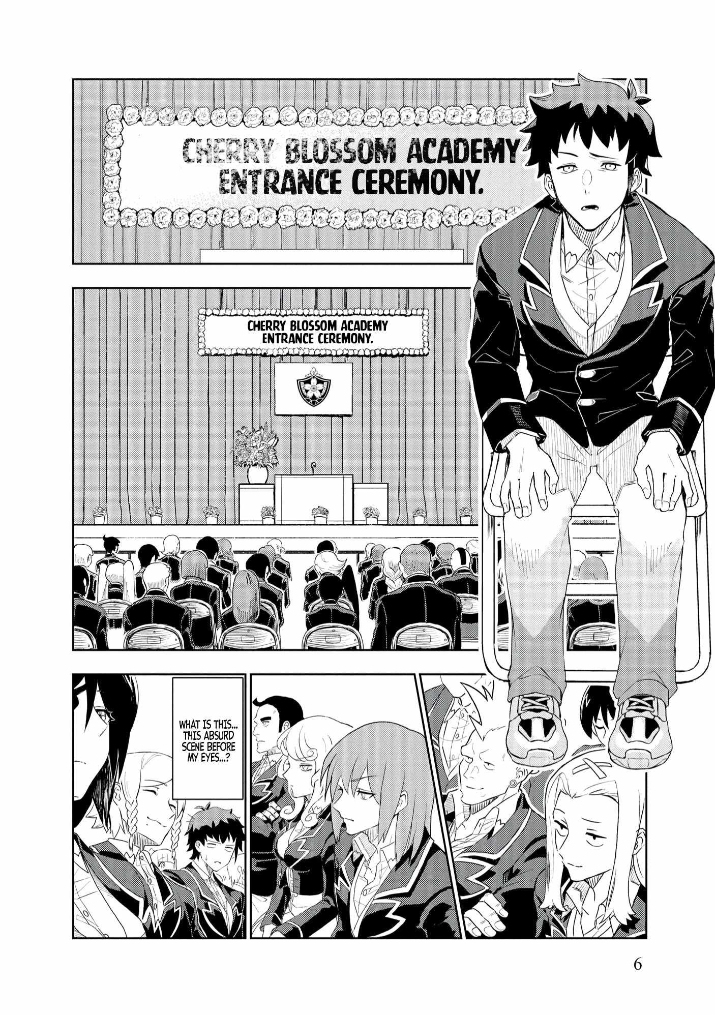 Dungeon Gakuen no Teihen ni Tensei Shita kedo, Naze ka Ore ni wa Kouryaku Hon ga Aru Chapter 1 - Page 7