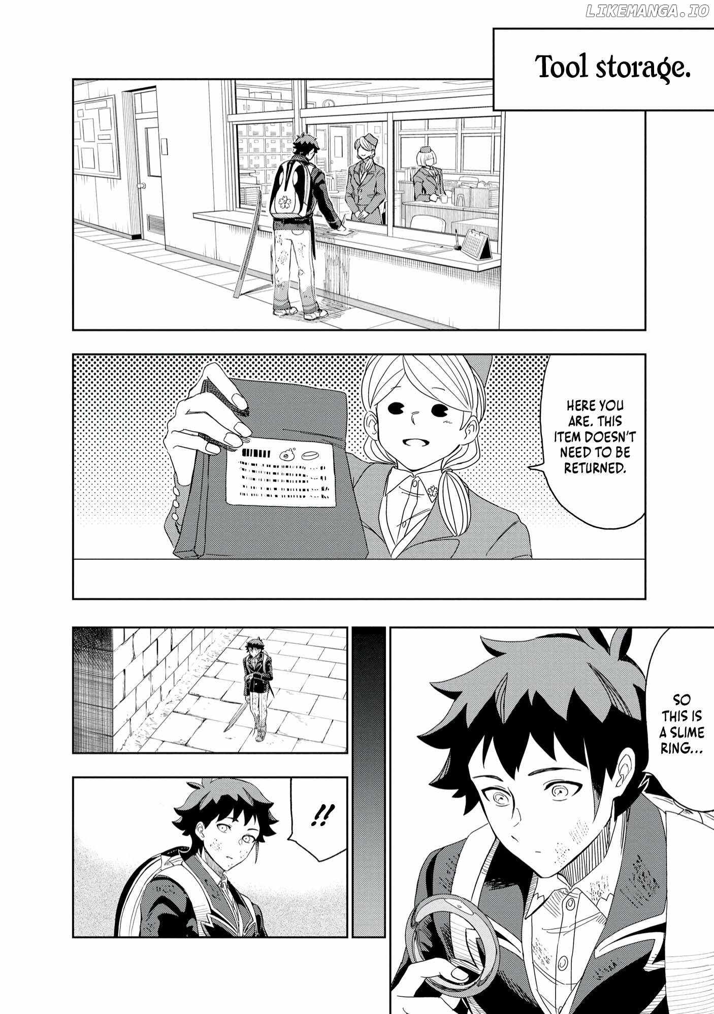 Dungeon Gakuen no Teihen ni Tensei Shita kedo, Naze ka Ore ni wa Kouryaku Hon ga Aru Chapter 2 - Page 22